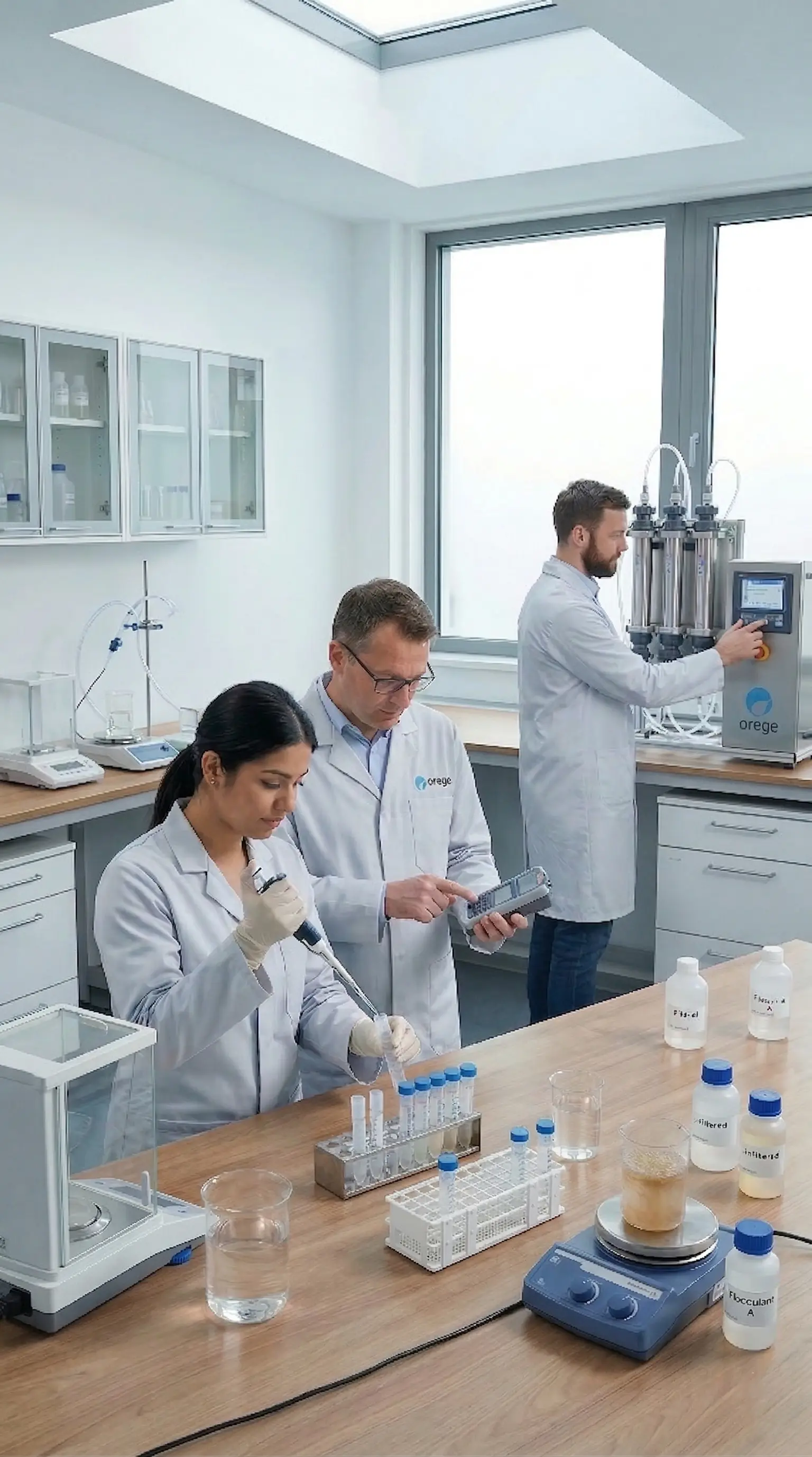 Orege SLG® sludge conditioning technology