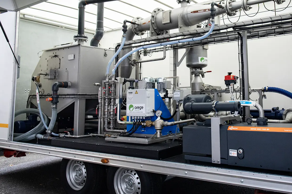 Onsite operational support for wastewater process optimization, training and performance